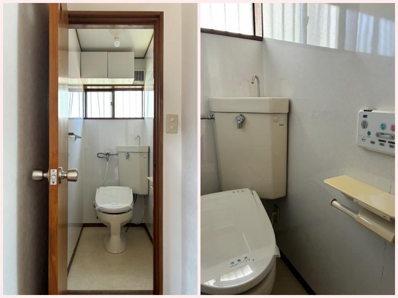 鎌倉市稲村ガ崎四丁目の賃貸物件/【1階】トイレ（ウォシュレット付）