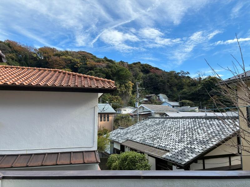 鎌倉市稲村ガ崎四丁目の賃貸物件/ベランダからの景色