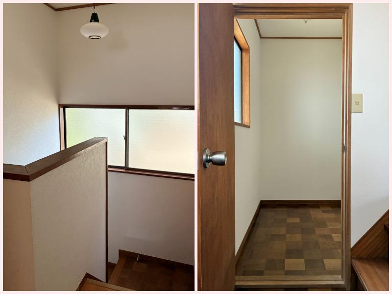 鎌倉市稲村ガ崎四丁目の賃貸物件/階段途中に納戸があります