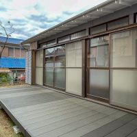 横須賀市森崎三丁目の賃貸物件/デッキは広々。ゴロゴロしたい。。