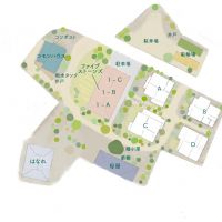 藤沢市辻堂元町三丁目の賃貸物件/敷地全体図｜今回の募集は右下にある「ちっちゃい辻堂-久根下」のDです