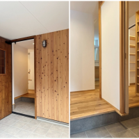 鎌倉市梶原三丁目の売買物件/玄関│シューズクローク