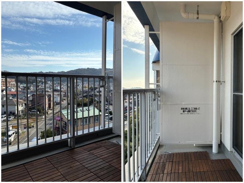 三浦郡葉山町一色の売買物件/バルコニー