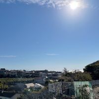 鎌倉市七里ガ浜一丁目の売買物件/2階の窓から七里ガ浜の海を望めます