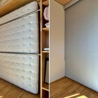 山梨県北杜市高根町の売買物件/名アイデアのベッド収納