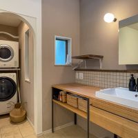 鎌倉市台の売買物件/ガス乾燥機が設置されています