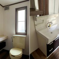 葉山町一色の賃貸物件/左：トイレ｜右：洗面室