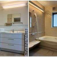 逗子市桜山七丁目の賃貸物件/2階 洗面所と浴室