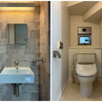 逗子市桜山七丁目の賃貸物件/1階 洗面所とトイレ