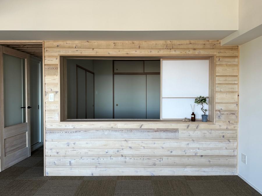 横須賀市武三丁目の売買物件/和室の障子｜開けるとこんな感じ