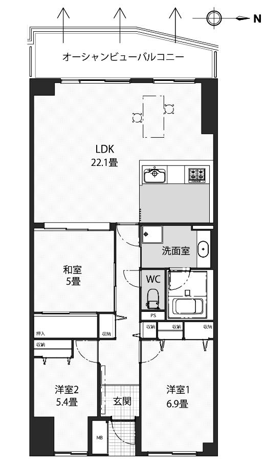 横須賀市武三丁目の売買物件