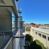 藤沢市善行坂一丁目の売買物件/バルコニーからの眺望｜コンパクトなので洗濯物を干すくらいの用途になるかと