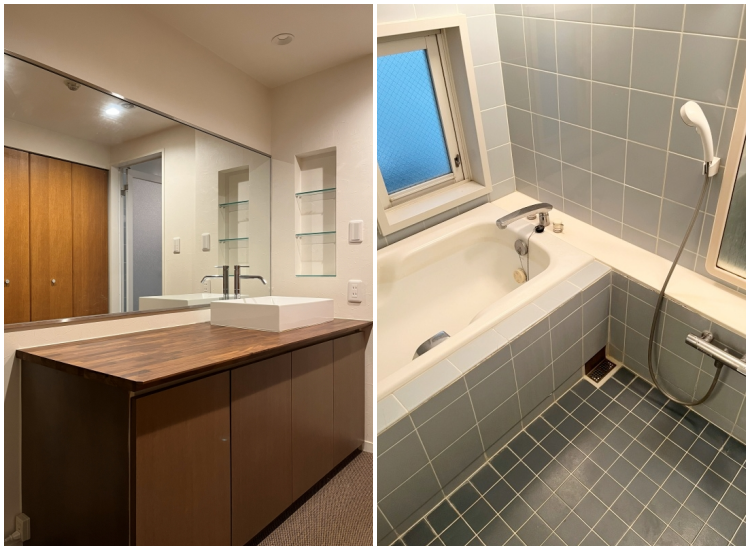 逗子市小坪五丁目の売買物件/洗面台│浴室