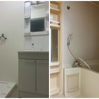 鎌倉市大町二丁目の賃貸物件/洗面所｜浴室（追焚機能付き）