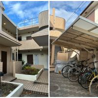 藤沢市本鵠沼二丁目の賃貸物件/外観｜駐輪場