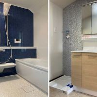 鎌倉市津の売買物件/2階風呂｜洗面所｜新品に更新済。