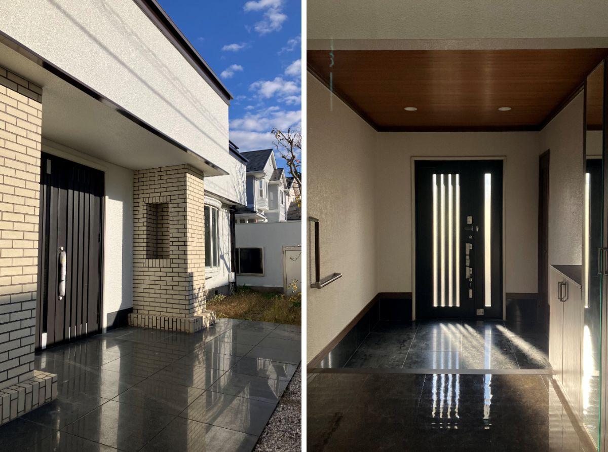 鎌倉市津の売買物件/玄関｜広々しています。