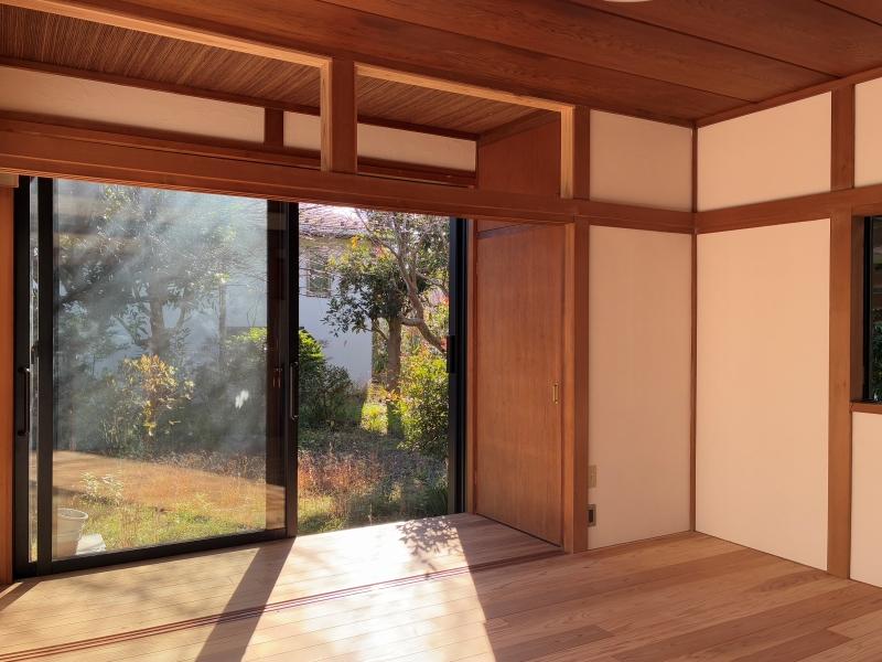 鎌倉市梶原三丁目の売買物件/1階 和室2｜こちらの床は使い勝手を考えフローリング