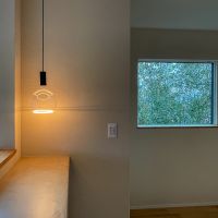 鎌倉市梶原二丁目の売買物件/ダイニングのカウンター上にペンダントライト