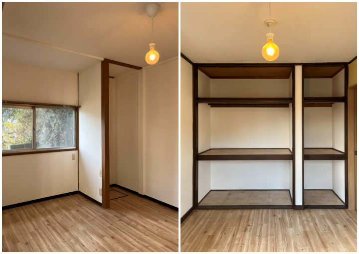 逗子市山の根三丁目の賃貸物件/1階4.5帖洋室│2階南西側洋室の収納スペース