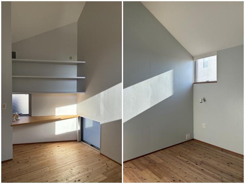 茅ヶ崎市浜竹二丁目の賃貸物件/2階の洋室。自然光の取り込み方が美しい