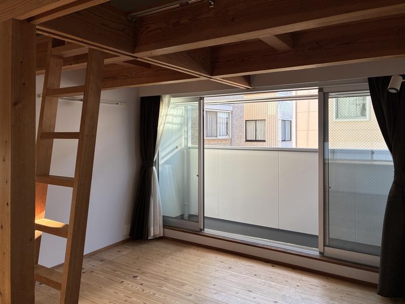 茅ヶ崎市浜竹二丁目の賃貸物件/ロフトが上部にあります