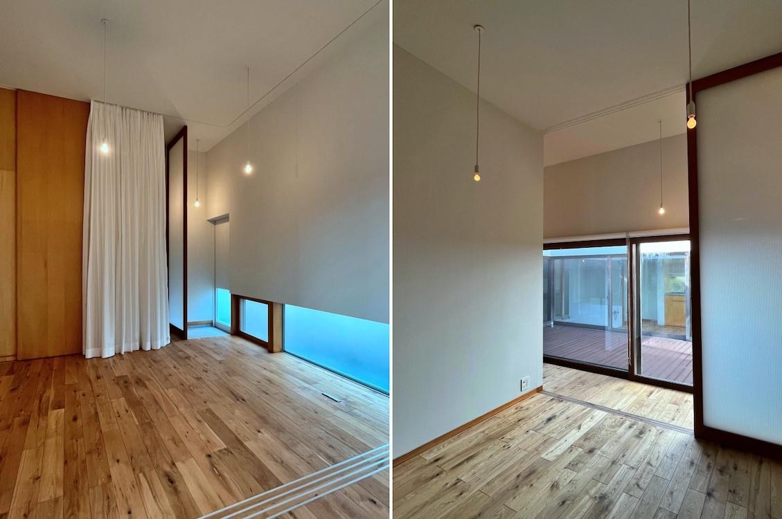 茅ヶ崎市東海岸南四丁目の売買物件/左：洋室4の様子｜右：洋室2
