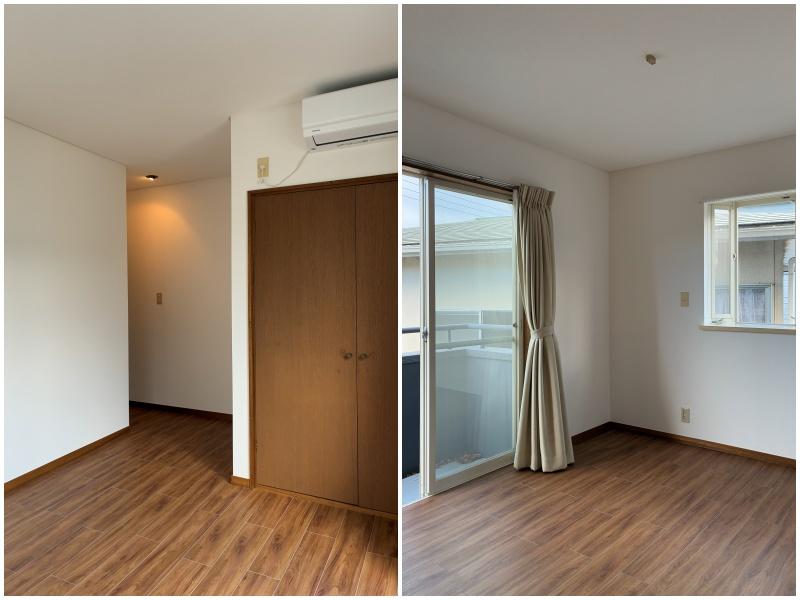 鎌倉市材木座三丁目の賃貸物件/洋室2｜南側6畳。この部屋からもバルコニーへ出られます