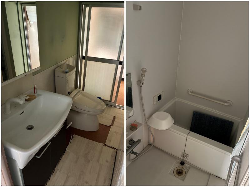 藤沢市辻堂東海岸三丁目の売買物件/1階は洗面とトイレが同室に｜浴室