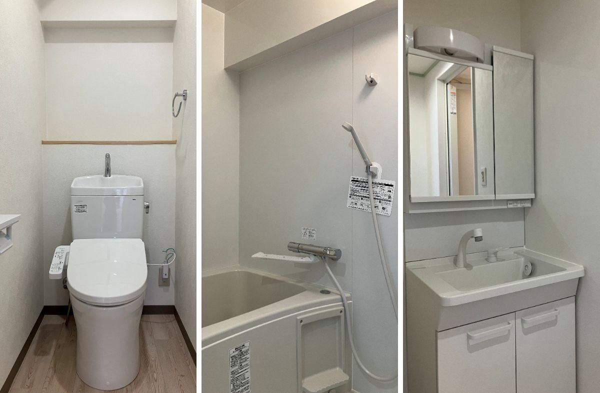 鎌倉市山ノ内の賃貸物件/水まわり｜全て更新されています。