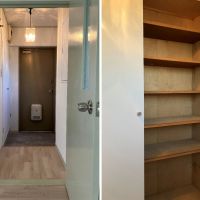 鎌倉市山ノ内の賃貸物件/玄関｜深さはそこまでですが、高さのある収納。