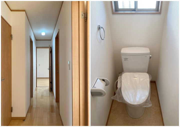 藤沢市藤沢一丁目の賃貸物件/廊下│トイレ