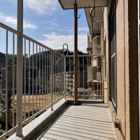 鎌倉市梶原五丁目の賃貸物件/バルコニー｜南向きで日当たりがいいです。