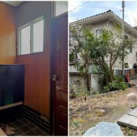 鎌倉市長谷五丁目の賃貸物件/玄関｜庭