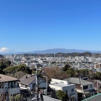 鎌倉市大船の売買物件/撮影の日は丹沢の山々もはっきりと