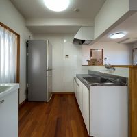 鎌倉市大船の売買物件/キッチンはコンパクトです