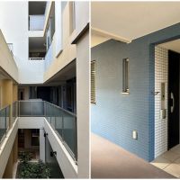 鎌倉市材木座三丁目の売買物件/吹抜け（共用部）｜玄関まわり