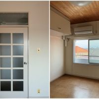 藤沢市辻堂太平台一丁目の賃貸物件/洋室２｜西向き5.7帖。コルク材の床でまた違った雰囲気に。ここを寝室とするか書斎とするか・・迷います