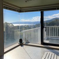 足柄下郡湯河原町吉浜の売買物件/キッチンの窓から