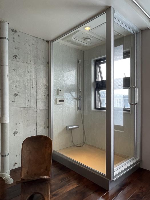 足柄下郡湯河原町吉浜の売買物件/シャワーブースは浴室乾燥暖房付き（ミストサウナ機能有り）