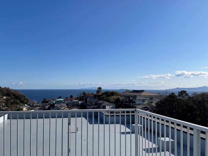 足柄下郡湯河原町吉浜の売買物件/南側、大島や初島も望めます