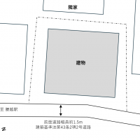 鎌倉市腰越三丁目の売買物件/概略敷地図｜現況と異なる場合があります
