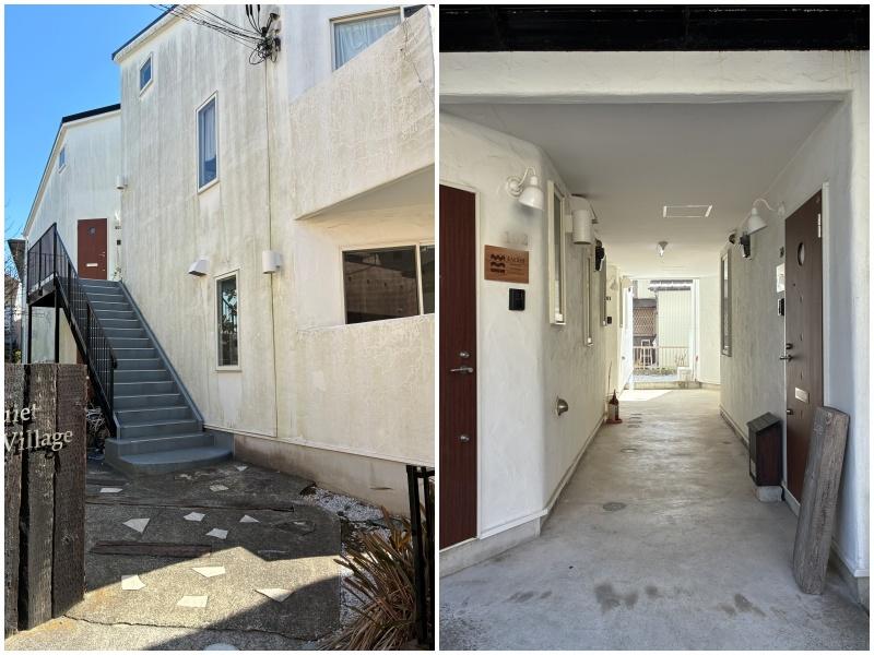 鎌倉市材木座二丁目の賃貸物件/路地を進んだ先の集合住宅｜1階には4区画。奥の部屋です