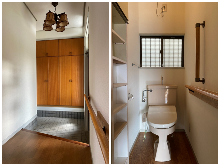 鎌倉市大船六丁目の賃貸物件/玄関│トイレ(各階に有り)