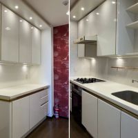 三浦郡葉山町堀内の賃貸物件/キッチン｜照明多めのまばゆいキッチン。