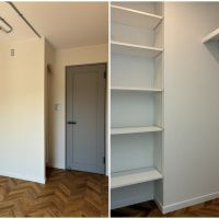 逗子市小坪二丁目の売買物件/南側洋室｜反対から見て。アール壁の向こうにはWIC