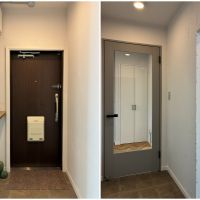 逗子市小坪二丁目の売買物件/玄関まわりはコンパクトです