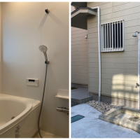 横須賀市秋谷一丁目の賃貸物件/浴室│外シャワー付き