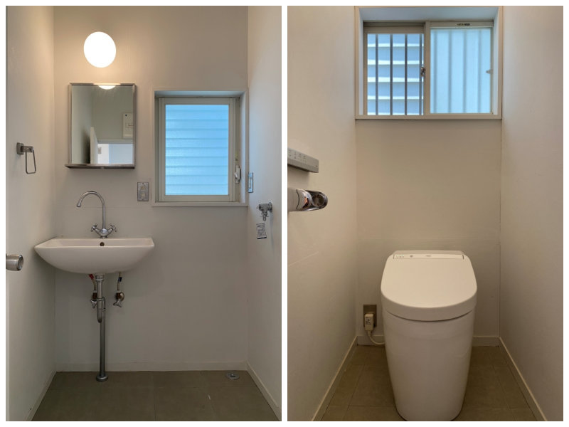 横須賀市秋谷一丁目の賃貸物件/洗面台│トイレ