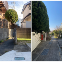 横須賀市秋谷一丁目の賃貸物件/前面道路、左│前面道路、右